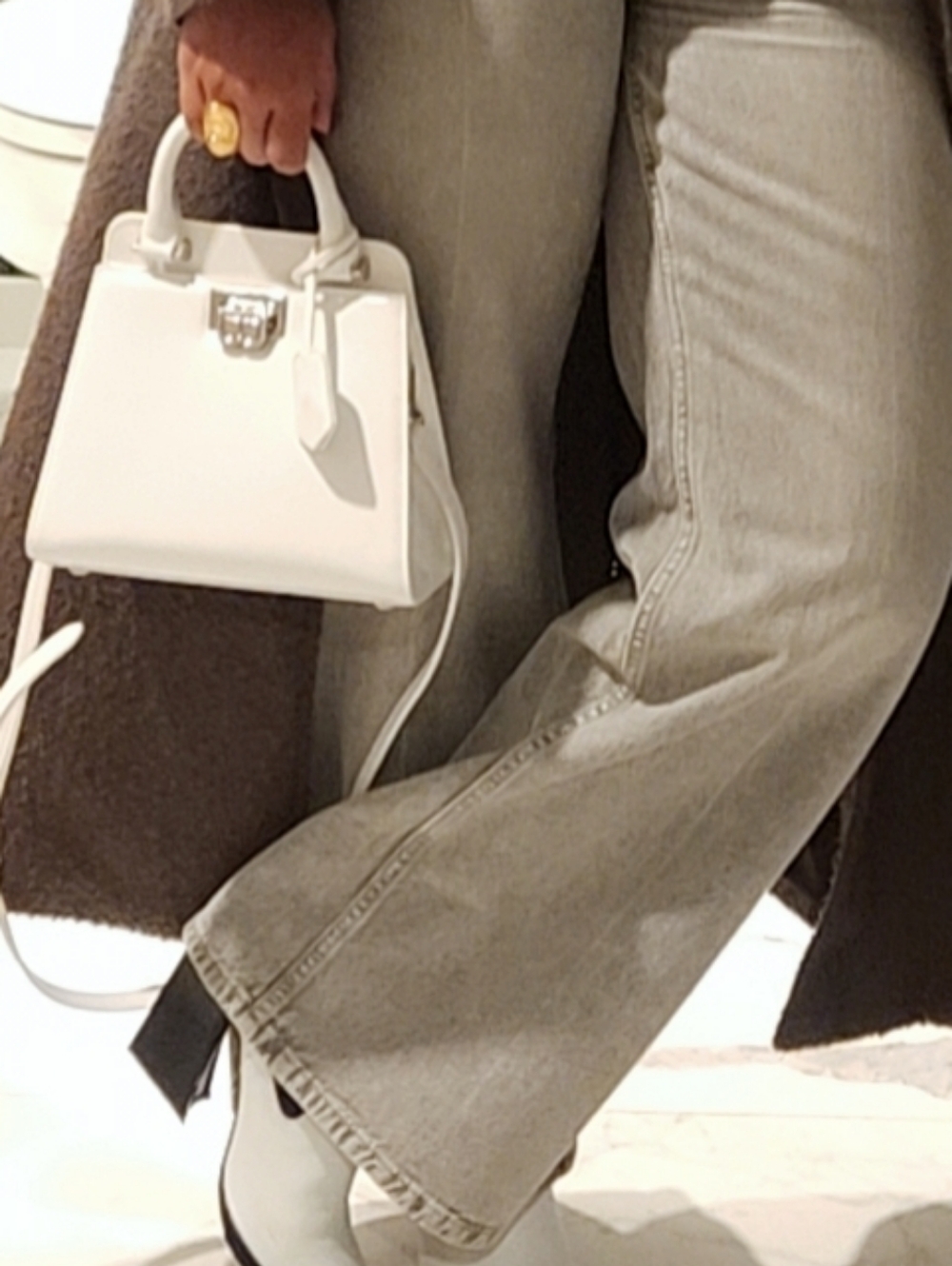 Brandon Blackwood Ani Chelsea Boot White - Picture 3 of 4